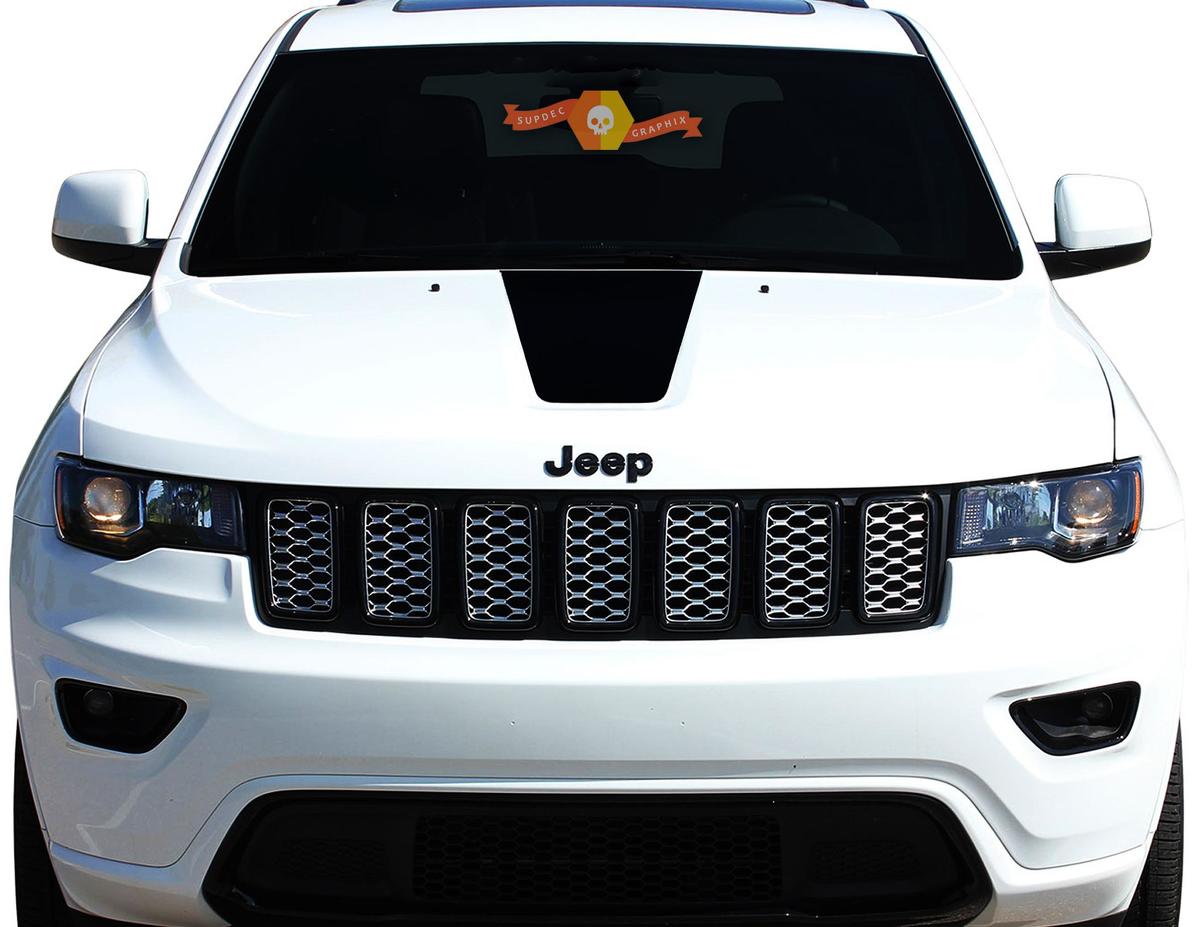 Blackout Style Hood Vinyl Decal Sticker for Jeep Grand Cherokee