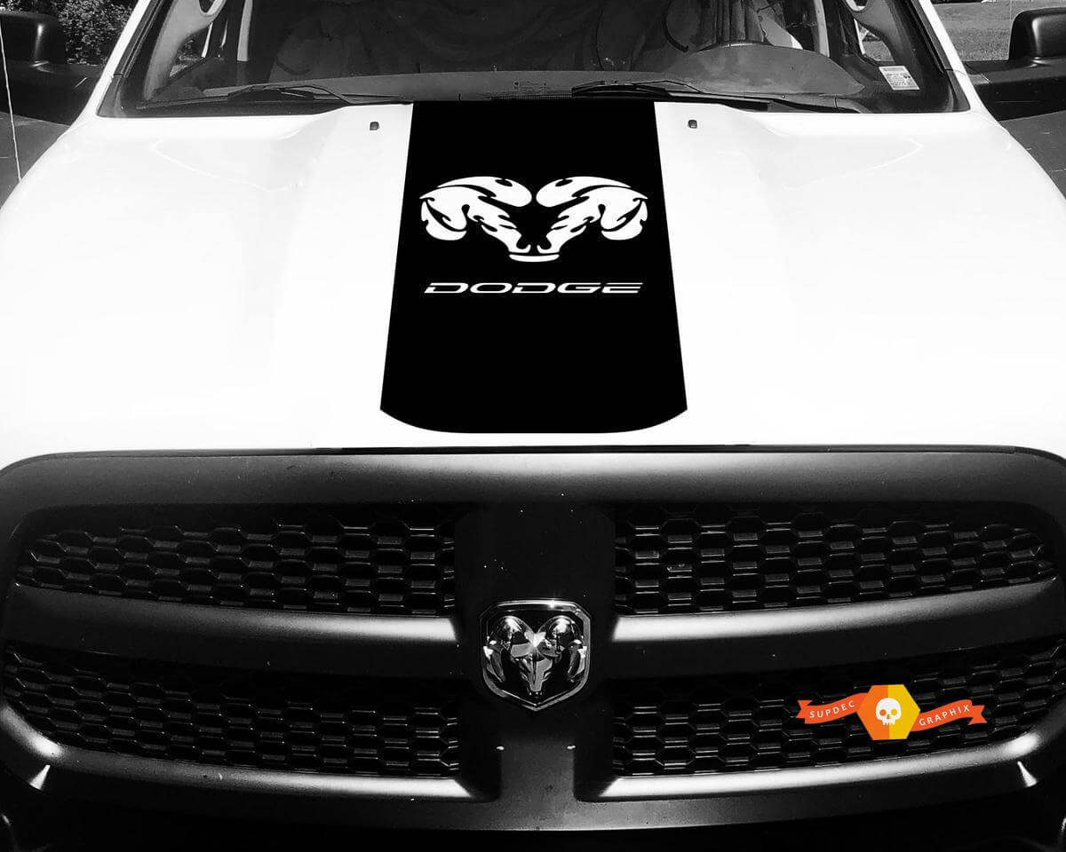 Hood Decals Stickers 2 for Dodge Ram 1500 2500 3500