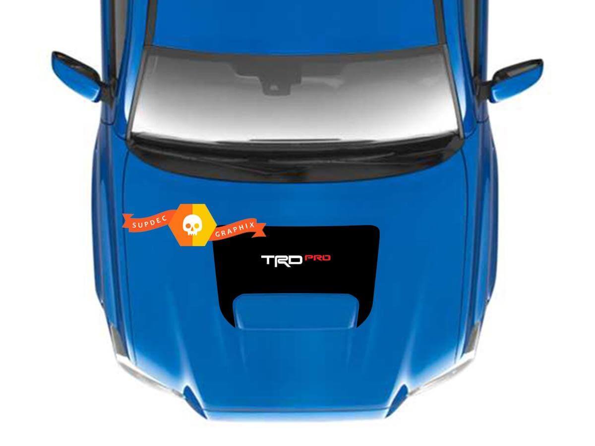 TRD Pro Blackout Hood Scoop Vinyl Decal for Toyota Tacoma 2016-2020