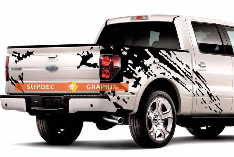MUD SPLASH GRAPHICS Vinyl Stickers Decals for truck pick up Ford f-150

