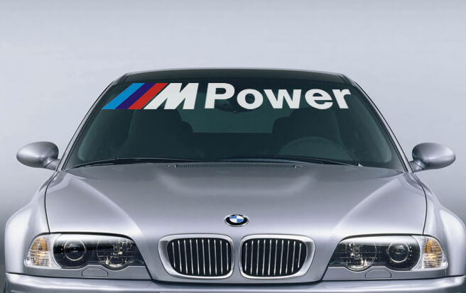 Bmw M Power M3 M5 M6 E36 E39 E46 E63 E90 Decal Sticker
