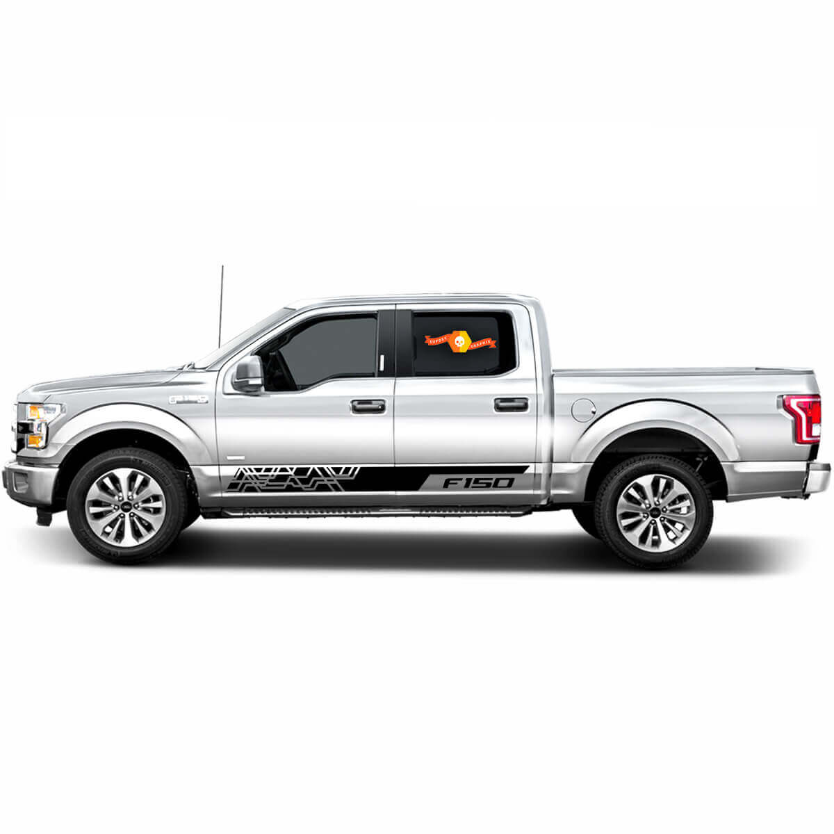 Ford F-150 F150 Vinyl Decal Sticker Graphics Side Door x2
