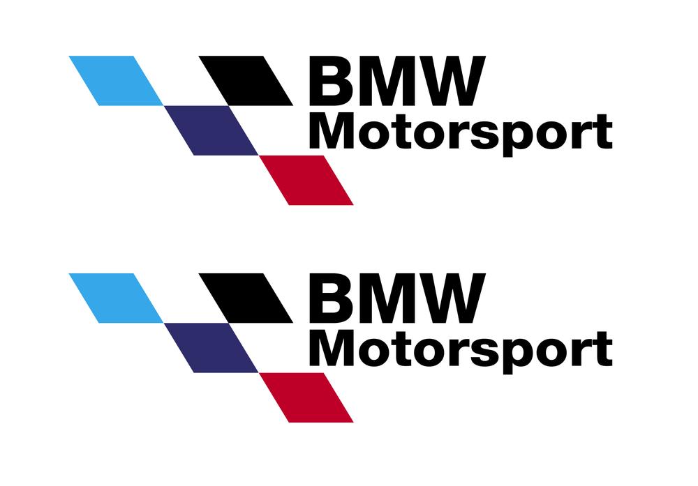BMW Motorsport fuel tank cap decal sticker