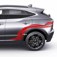 Jaguar E-Pace Rear Wheel Arc Graphics decal Logo sticker
 3