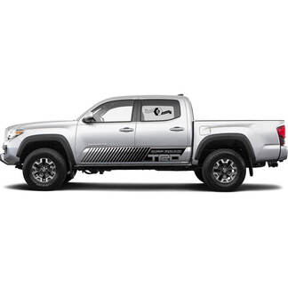 TRD off road Lines Rocker Panel BedSide Side Vinyl Stickers Decal fit to Toyota Tacoma Tundra all years 2
