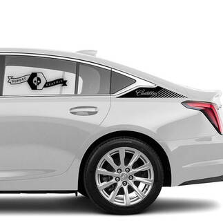 2 New Decal Sticker Emphasize Bed vinyl Decal for Cadillac CT5
