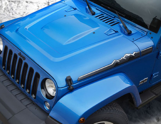 2014 Jeep Wrangler Polar Edition hood Left & Right decal Sticker