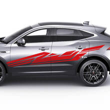Jaguar E-Pace Side Doors Graphics Geometrical Style decal sticker
 3