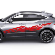 Jaguar E-Pace Side Doors Graphics Geometrical Style decal sticker
 3