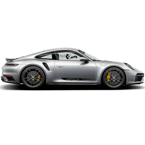Classic Side Door Stripes Vinyl Decal Kit for Porsche 911 Carrera