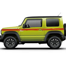 Suzuki JIMNY Side graphics Doors decal Logo Lines sticker 3
 3
