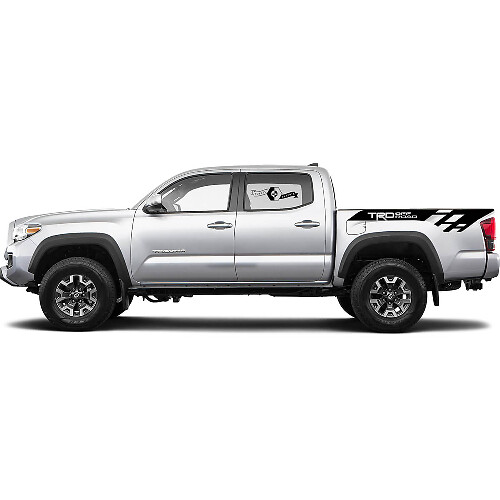 2 Decal sticker kit For Toyota Trd Off-Road Modern Tacoma Bed Decal Sticker Graphic Side WRAP
