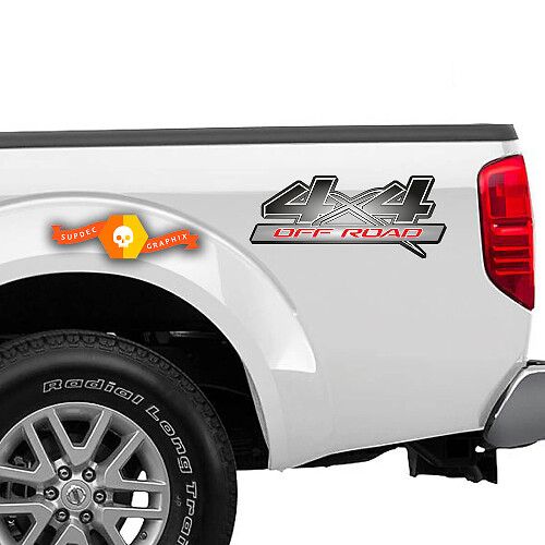 4x4 Off Road Truck Bed Decal Vinyl Sticker 2

