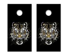 Tiger Cornhole Board Game Sticker Decal VINYL WRAPS with LAMINATED
 2