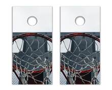 Basketball hoop Cornhole Board Game Sticker Decal VINYL WRAPS with LAMINATED
 2
