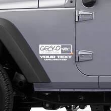 Gecko LTD Style Side Vinyl Decal Kit for Jeep Wrangler Rubicon_2