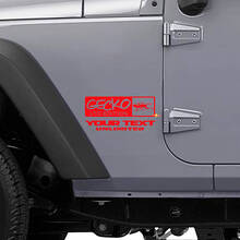 Gecko LTD Style Side Vinyl Decal Kit for Jeep Wrangler Rubicon_3