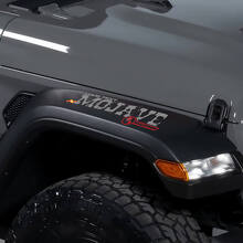 Mojave Style Fender Vinyl Decal for Jeep Wrangler Rubicon_2