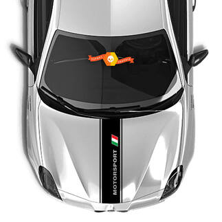 Alfa Romeo Hood Decal Italy Motosport 2021
