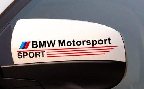 BMW Motorsport sport decal sticker
