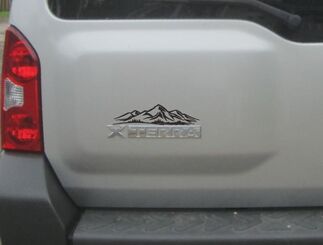 2 NEW Mountain Decal Nissan Xterra Off Road Pro-4x Jeep Wrangler 1