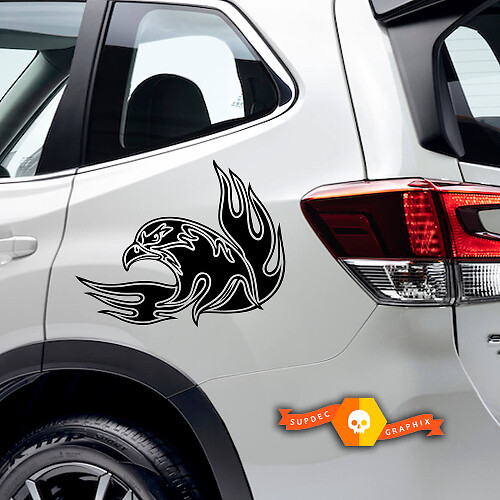 Vinyl Decals Graphic Stickers side car Toyota soaring eagle new 2022
