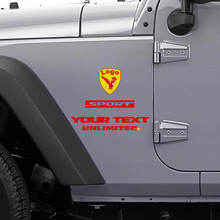 Bald Eagle Vinyl Sticker Decal for Jeep Wrangler Rubicon CJ YK JK_2