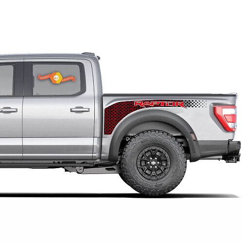 Tracery Splash Side Bed Vinyl Decal Kit for Musclecar truck 2022