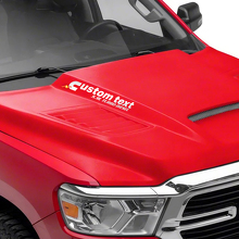 5.9L Cummins Turbo Diesel Bonnet Decal Stickers for Dodge Ram 2