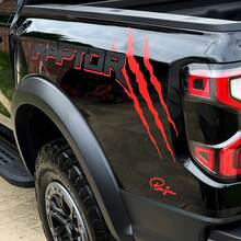 Ford F150 Raptor Claw 2 Colours Side Bed Graphics Decal Sticker
 2