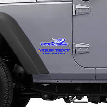 Custom Underground Style Side Vinyl Decal Kit for Jeep Wrangler Unlimited_2