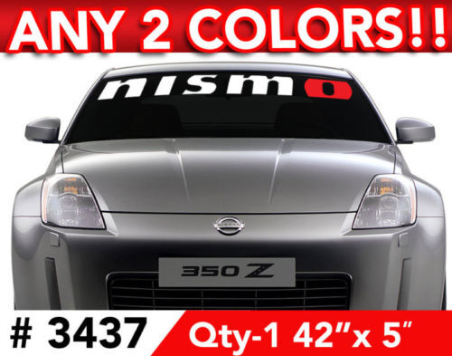NISSAN NISMO MAXIMA ALTIMA 370Z DECAL STICKER 42