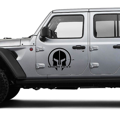 Gladiator Door Vinyl Graphics Decal Sticker for Jeep Gladiator