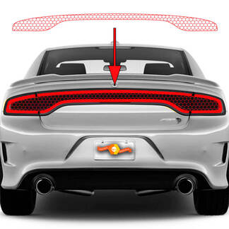 Dodge Charger SRT Hellcat Widebody Tail Light Honeycomb Vinyl Decal Sticker Graphics
