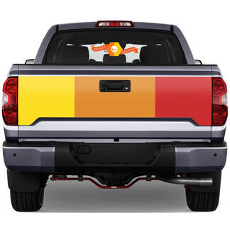 Tailgate Vintage Retro Rear Decal For Toyota Tacoma Third generation 2015-2022 SupDec
