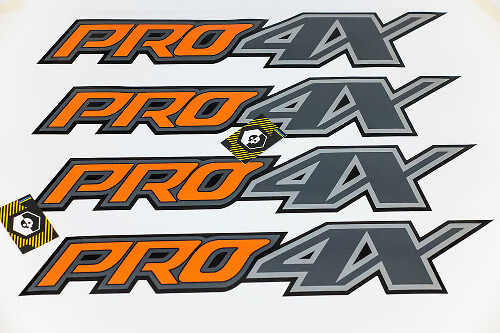 PRO-4X Vinyl Decal Sticker for Nissan Titan