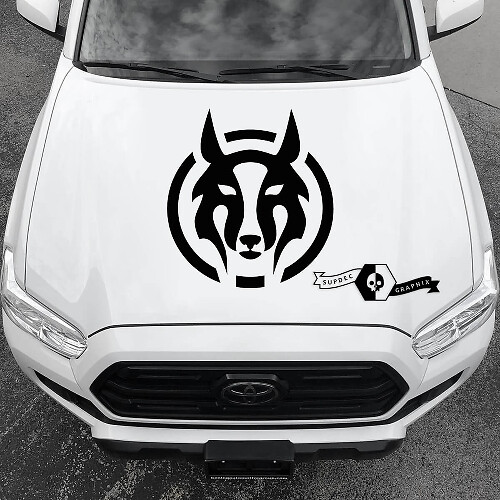 New Hood ANIMALS Decal Sticker Graphic Kit fits Toyota RAV4 or Any Cars vinyl decal sticker
