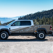 TRX Style Custom Side Vinyl Decal Set for Dodge Ram 1500 Rebel/TRX_2