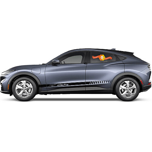 Ford Mustang MACH-E Logo Side Door Stripes Decal vinyl stickers stripes
