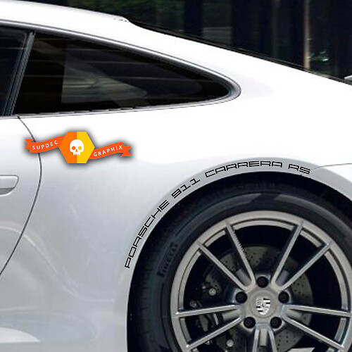 2 Porsche 911 Carrera RS Side Decal Wheel Arches Kit Decal Sticker
