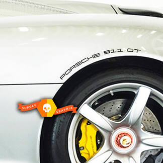 2 Porsche 911 Carrera GT Side Decal Wheel Arches Kit Decal Sticker
