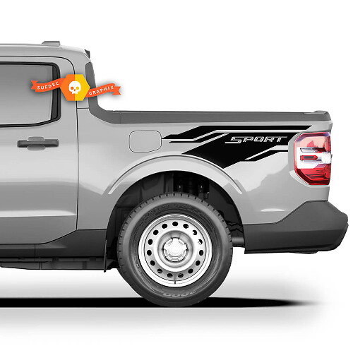 FORD MAVERICK 2022 FX4 Graphics Decals Stickers Sport Stickers Truck Bed Side
