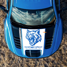 Wildcat Logo Hood Vinyl Decal Sticker for RAM 1500 TRX 2021-2024_3