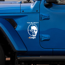 Zombie Kill Hood Vinyl Decal for Jeep Wrangler Rubicon_2