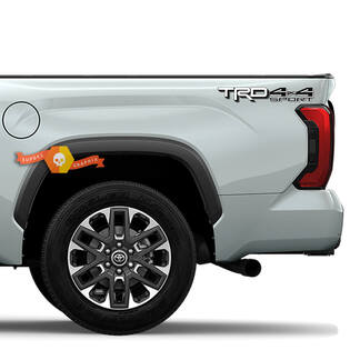 Pair Toyota Tundra 2023 TRD Truck 4x4 Sport Toyota Racing Decal Vinyl Sticker
