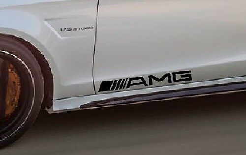 AMG Logo Door Vinyl Decal Sticker for Mercedes-Benz CLS-Class