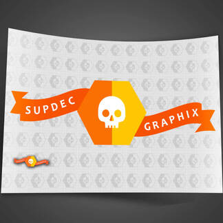 SupDec GraphiX logo any size decal sticker
