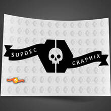 SupDec GraphiX logo any size decal sticker
 3