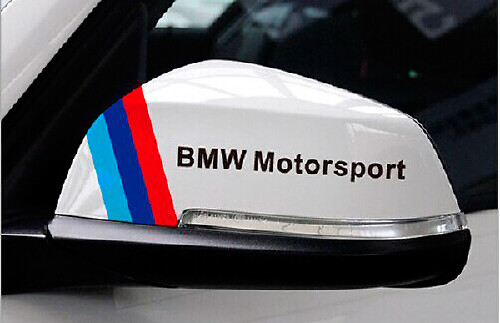 M Style Stripes Universal Vinyl Decal Sticker for BMW M3