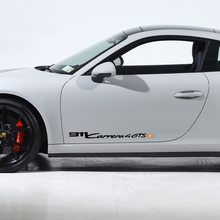 2x Porsche Porsche 911 Carrera 4 GTS Signature Side Doors Decals Stickers
 4